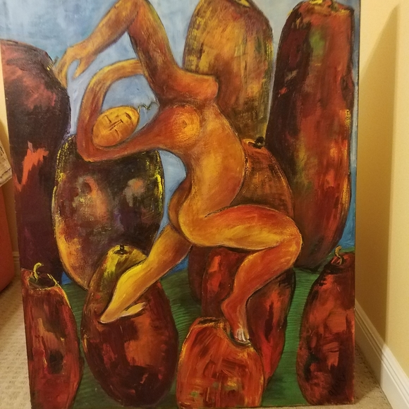 Original paint by Eszter Gyory